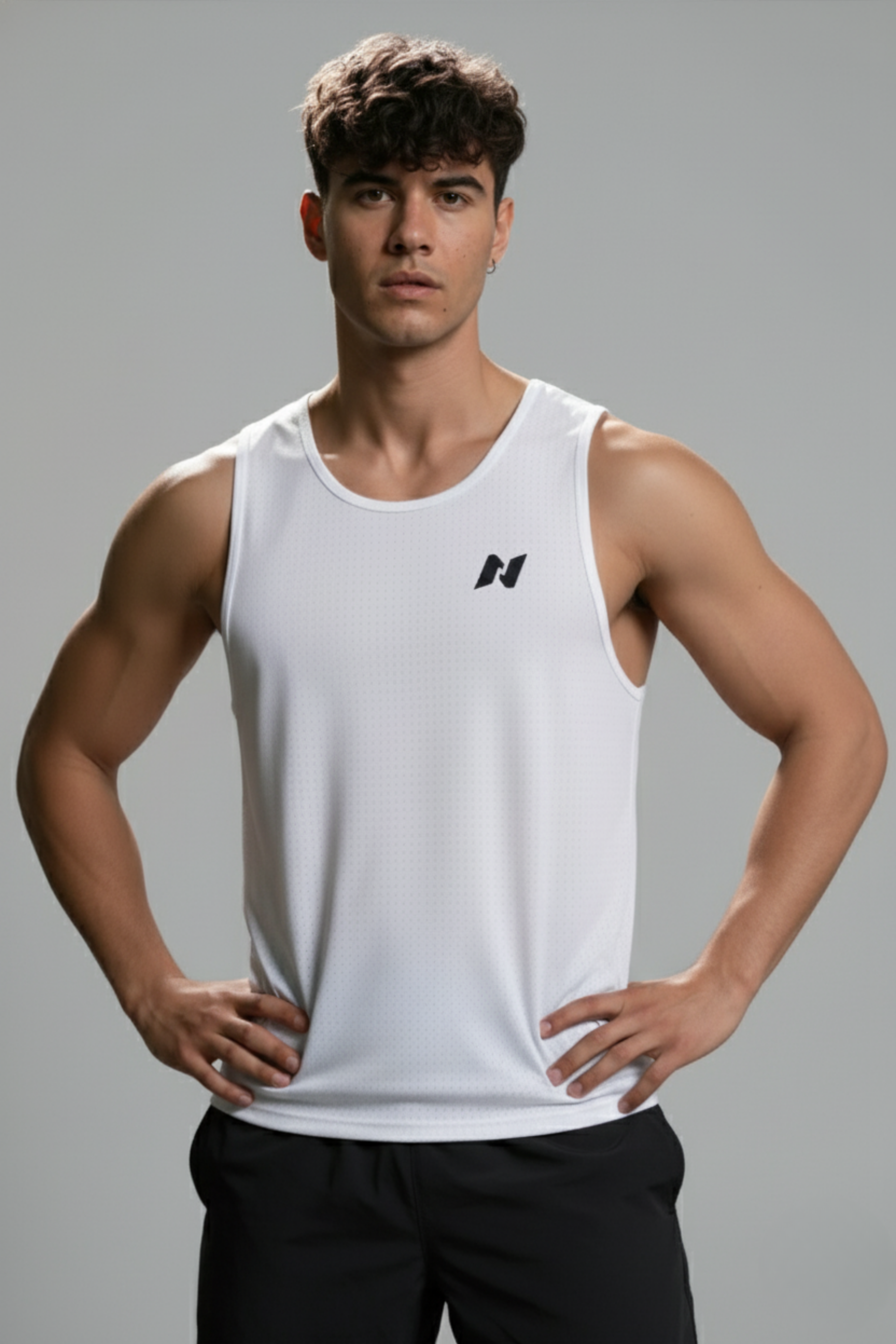 Performance Running Tanktop - White