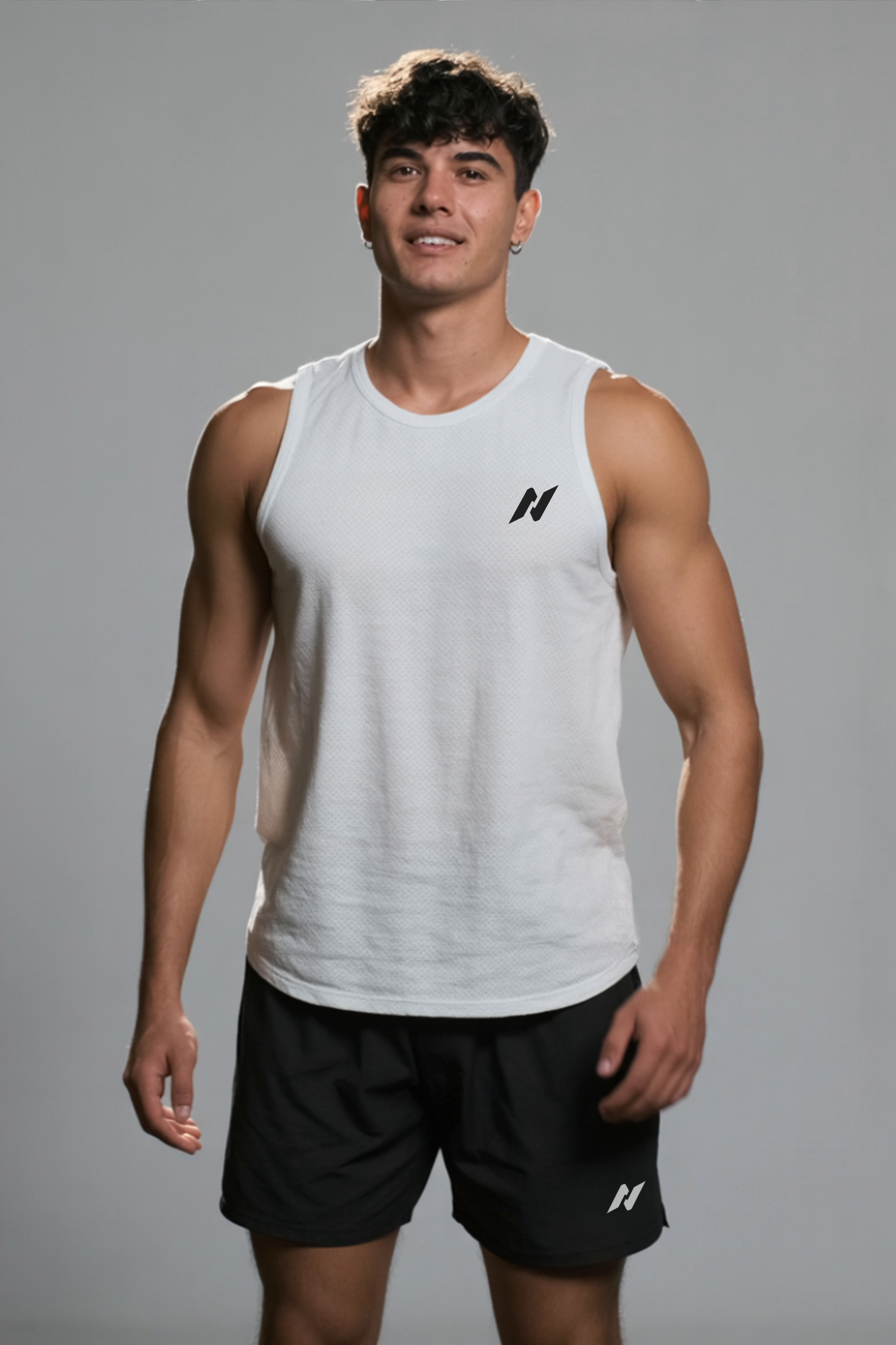 Performance Running Tanktop - White