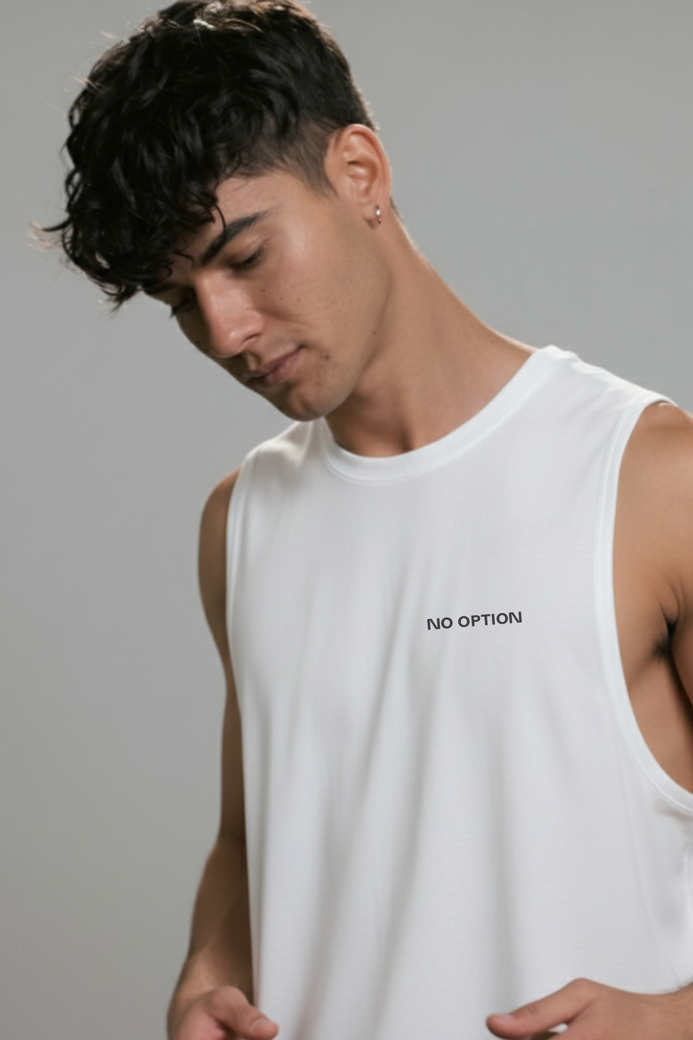 Gym & Lifestyle Tanktop - White