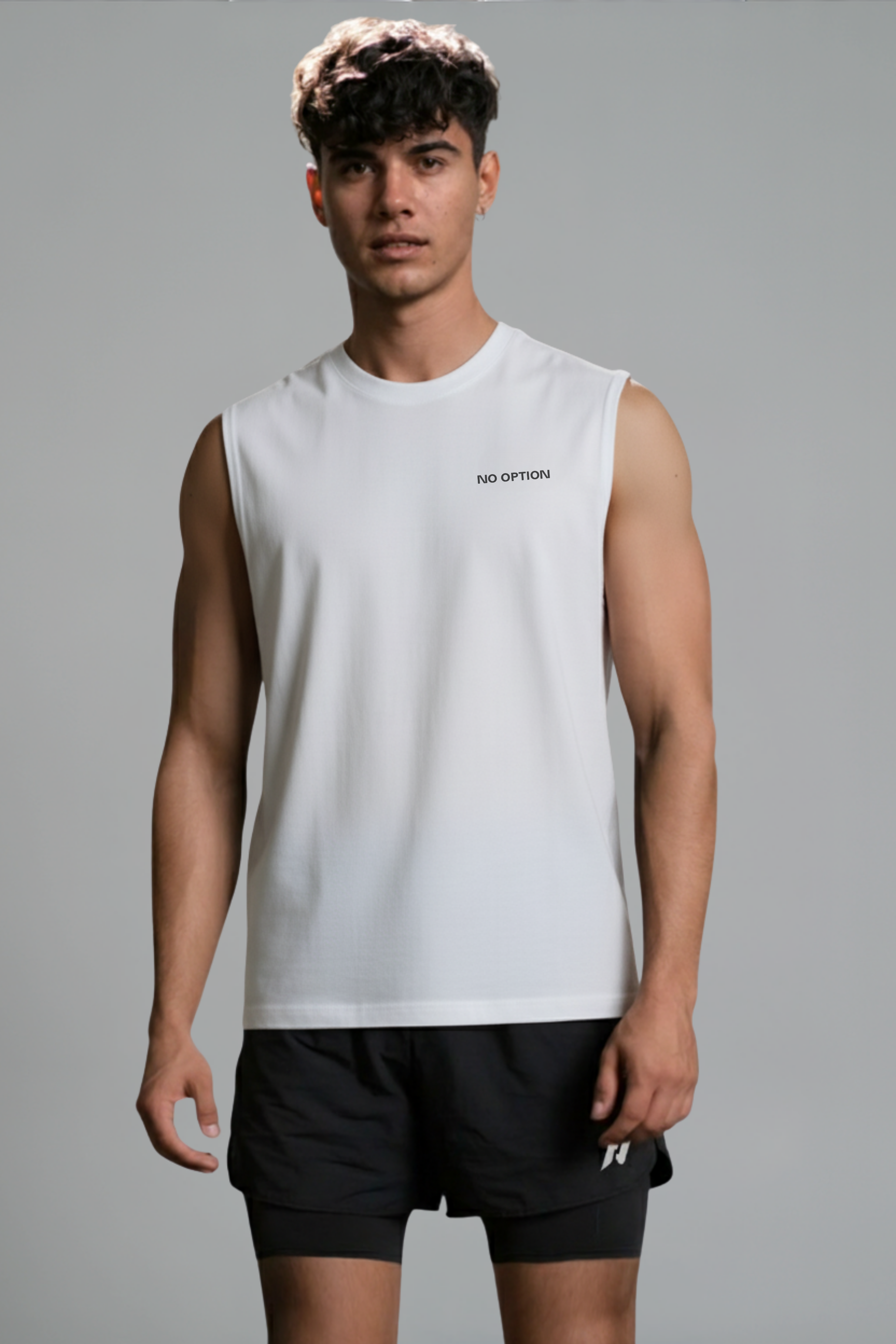 Gym & Lifestyle Tanktop - White