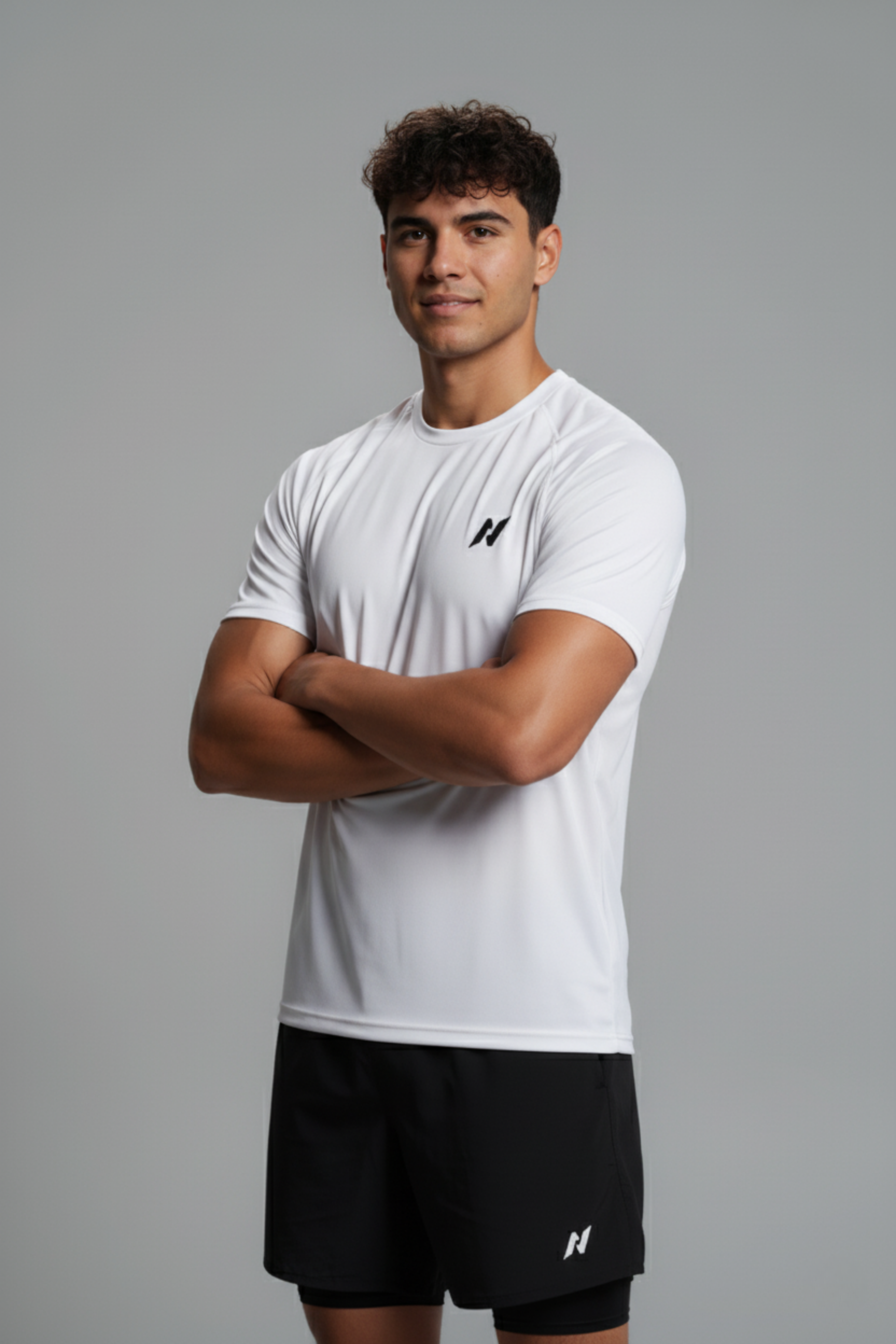 2-in-1 Running Short - Black